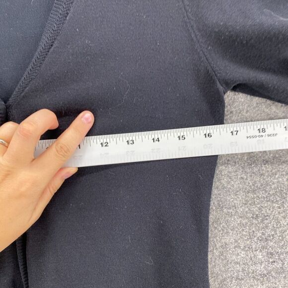 5/$45 Maurices Cardigan Women XS Black V-Neck Button Up Long Sleeve Rayon - Picture 7 of 9